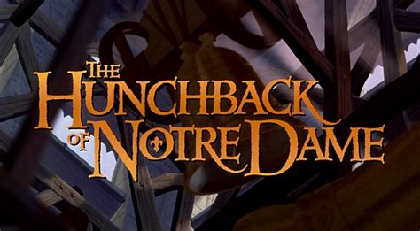 Utter Piffle Disney Daze Week 34 The Hunchback Of Notre Dame