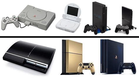 All Playstation Console Generations Unboxing 1994 2019 Ps1 Ps2 Ps3