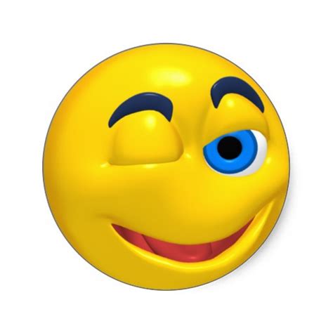 Winking Girl Smiley Face Clipart Best