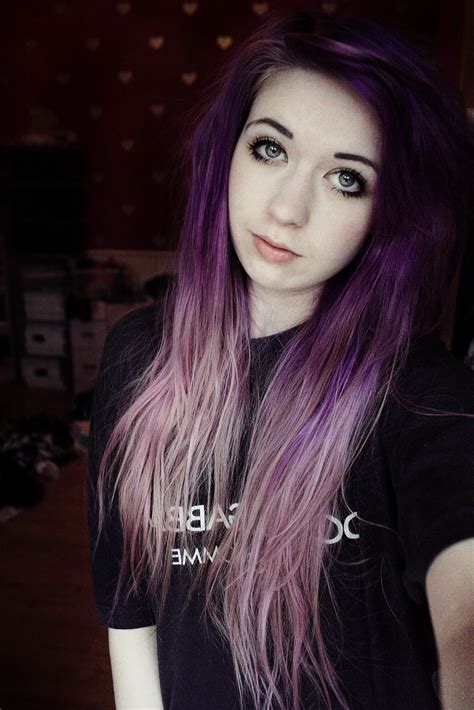 Love Her Faded Out Her Purple Hair X Hair And Make Up Pinterest