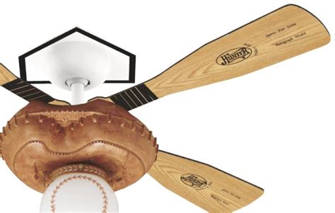 The most common ceiling fan pull baseball material is glass. Baseball ceiling fan | Every Ceiling Fans