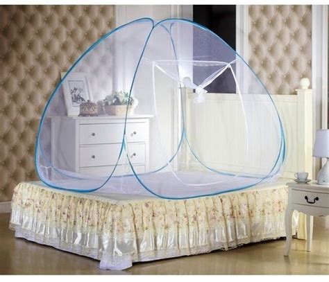King Size Double Bed Foldable And Portable Mosquitoes Net For Dust