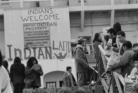 showbiz imagery and forgotten history the indians of all tribes occupied alcatraz island