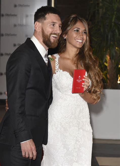 Lionel Messi And Wife Antonella Roccuzzo Wedding Reception In