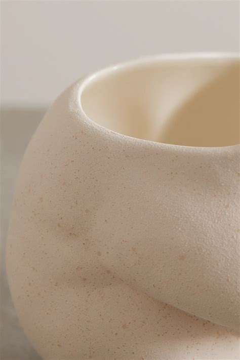 ANISSA KERMICHE Popotelée ceramic pot NET A PORTER