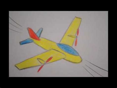 Erinnert euch dass ich mit den zug. Flugzeug zeichnen für Kinder - YouTube