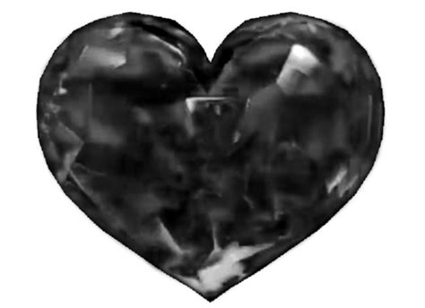 Black Crystal Heart Render By Venjix5 On Deviantart