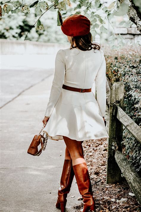 Style Your Winter White With Brown Elegantedge Stylish Work Outfits