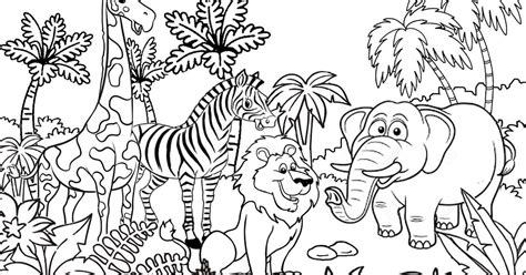 Mewarnai Gambar Zoo Mewarnai Gambar Sketsa Blogspot Drawing Image Riset