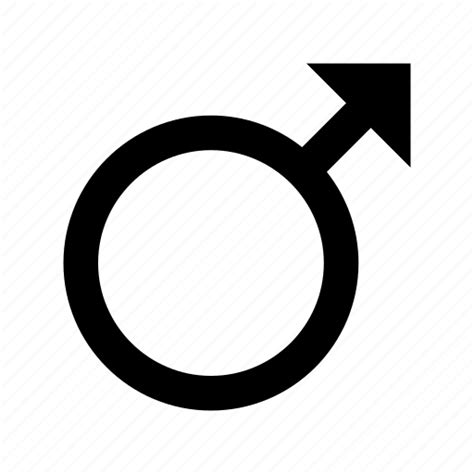 Gender Symbol Male Male Gender Man Sex Symbol Icon Download On