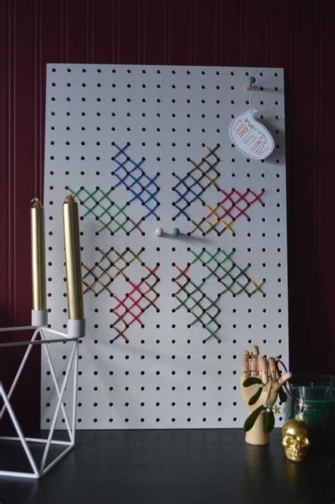 The Christmas Cross Stitch Pegboard Well I Guess This Is Growing Up