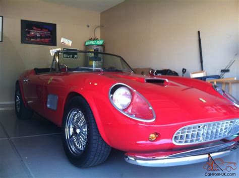 1961 250 gt swb spyder california chassis number gt 2377gt was sold new through jacques swaters' garage francorchamps, ferrari's importer in brussels. 1961 Ferrari California 250 GT