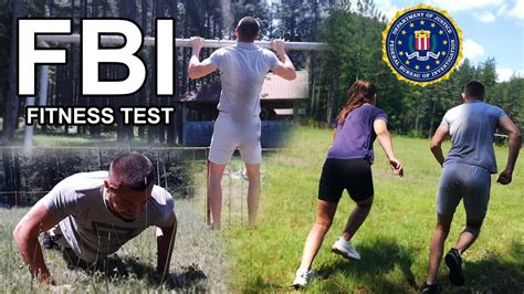 We Try The Fbi Fitness Test Without Practice Youtube