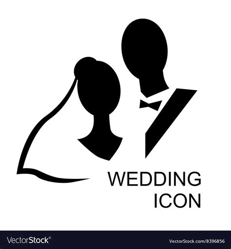 Wedding Icon Royalty Free Vector Image Vectorstock