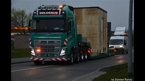 Colossus Schwertransporte Geno Zubehör Von Siemens Erfurt Nach Aken