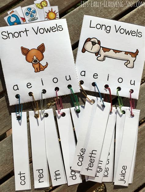 Long And Short Vowels List
