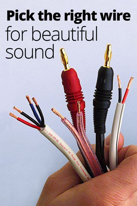 Dual voice coils (with diagrams). Speaker wire: How to choose the right gauge and type | house renewal in 2019 | Home theater ...