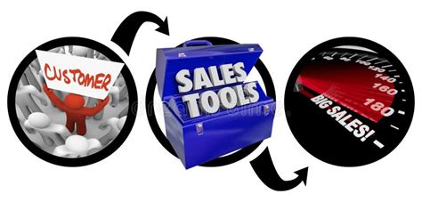 Sales Selling Methods Tools Turn Prospects Into Big Customers Stock