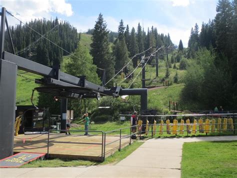 Winter Park Alpine Slide Summer Resort Fun Park In