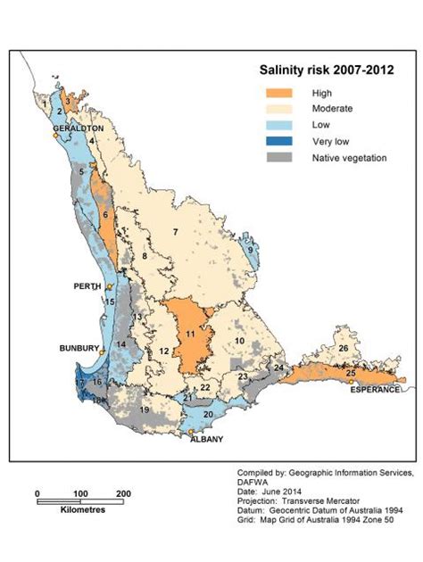 Groundwater Trends In Agricultural Areas Of Western Australia