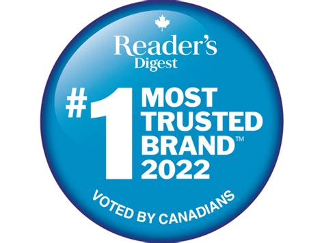 Trusted Brands Readers Digest Canada