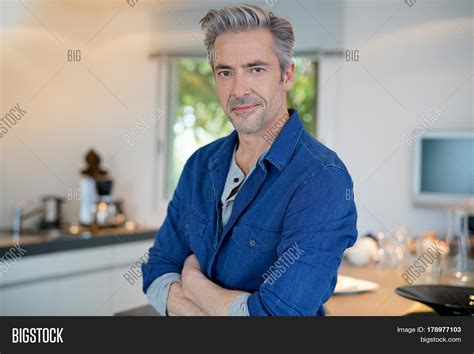 Smiling Handsome 45 Image And Photo Free Trial Bigstock