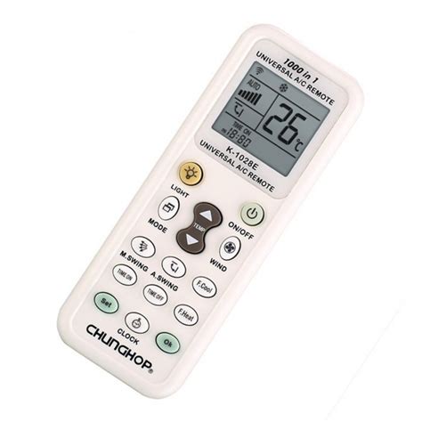 Chunghop Universal In Air Conditioner Remote K E York