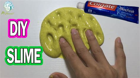 To learn how to make oobleck slime, scroll down! How to Make Slime Colgate Toothpaste and Glue - DIY Slime ...
