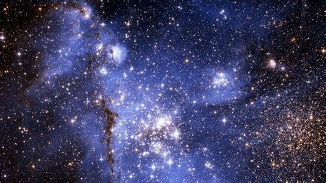 Vintage Black And White Nebula Star Clusters In Space 4k Wallpaper