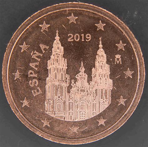 Spain 2 Cent Coin 2019 Euro Coinstv The Online Eurocoins Catalogue