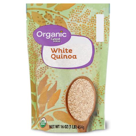 Great Value Organic White Quinoa Oz Walmart Com
