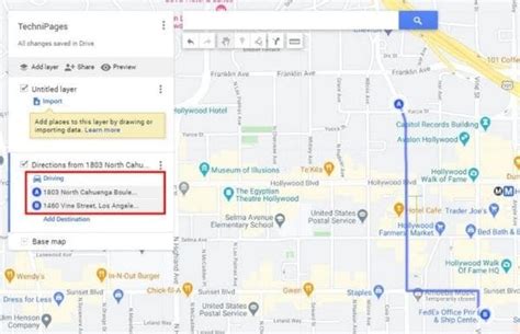 Google Maps How To Create A Personalized Route Technipages