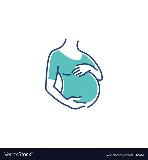 pregnant icon vector