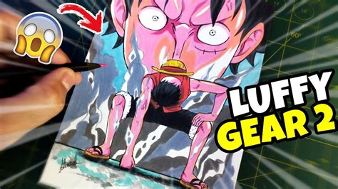 Como Desenhar O Luffy Gear 2 One Piece FANART Passo A Passo 1 YouTube