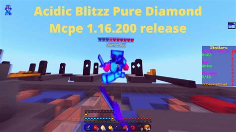 Acidic Blitzz Mcpe 116200 Texture Pack Release Youtube