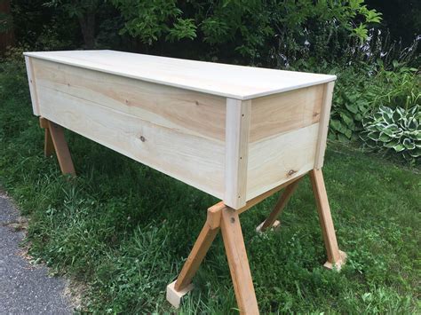 How To Make A Plain Pine Box Coffin Building Demonstration Maine
