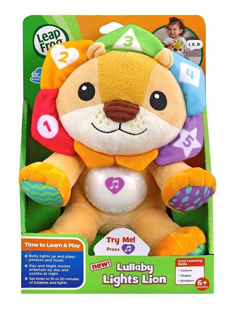 Leapfrog Lullaby Lights Lion Baby Night Light Projector Baby Born