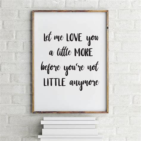 Let Me Love You Wall Decor Hand Lettering Quotes Hand Lettering