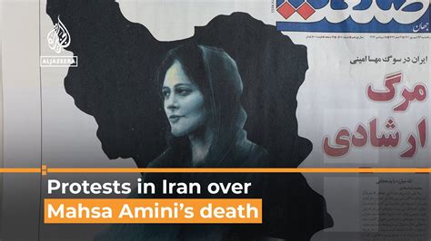 Protests In Iran And On Social Media Over Mahsa Aminis Death Al