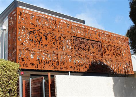 Reliable Outdoor Metal Sculpture Wall Art Rusty Corten Steel Screens