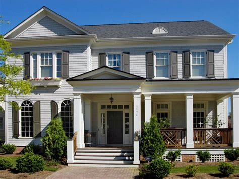 Two Story House Exterior Design Images