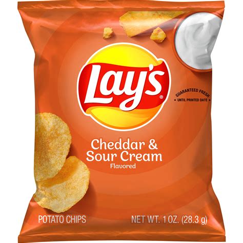 Lays Cheddar And Sour Cream Flavored Potato Chips Smartlabel™