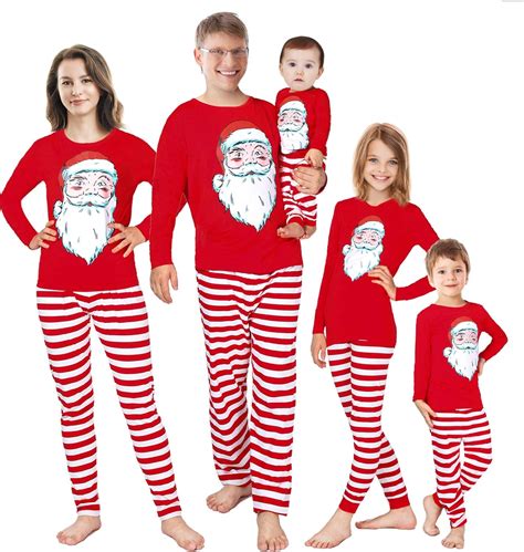 Conjuntos De Pijama De Natal Para Família Combinando Com O Pijama De