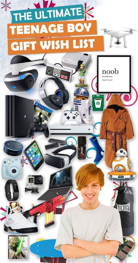 Whether you want to give a homemade gift from the heart or buy him something you know he'll enjoy, there is something here for everyone. Pin on Gifts For Teen Boys