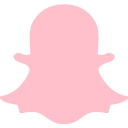 Hd pink snapchat ghost silhouette logo icon symbol png … (zachary morales). Pink snapchat 2 icon - Free pink social icons