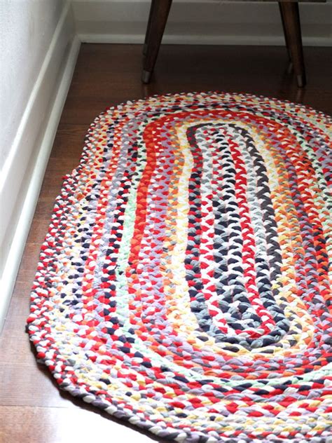 Upcycle Style Braided T Shirt Rug My Poppet Makes
