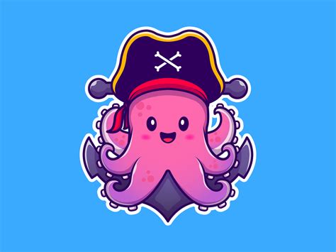 Pirate Octopus 🐙🐙🏴‍☠️ By Catalyst On Dribbble