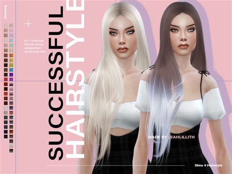 Leah Lilliths Leahlillith Aubree Hair In 2020 Sims Hair Sims 4 Images