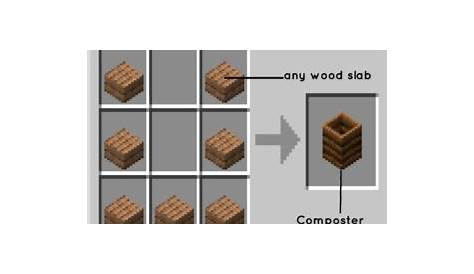 Minecraft Composter - Recipe and Use - GamePlayerr