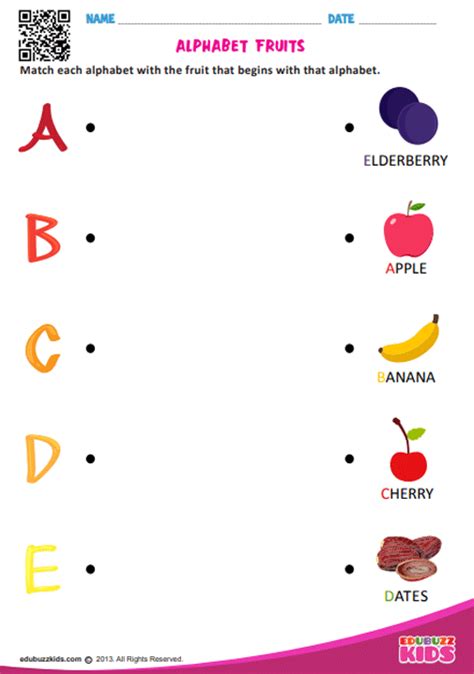 Free Printable Worksheets For Preschool With Practice Of Match Alphabet